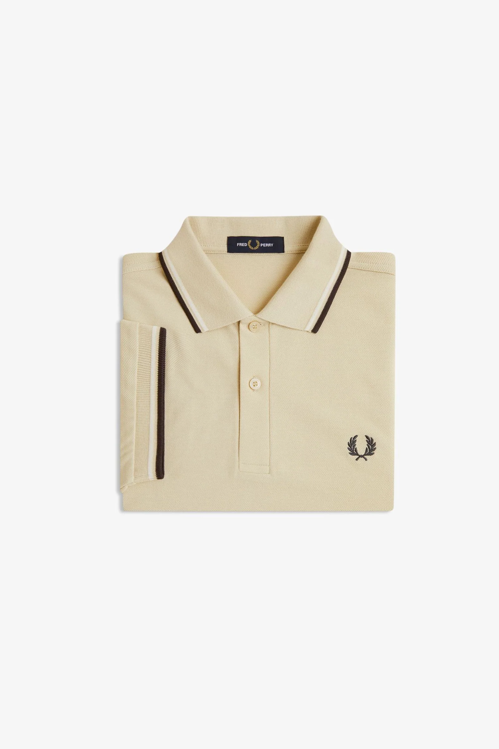 Polo's korte mouw beige Fred Perry - Image 3