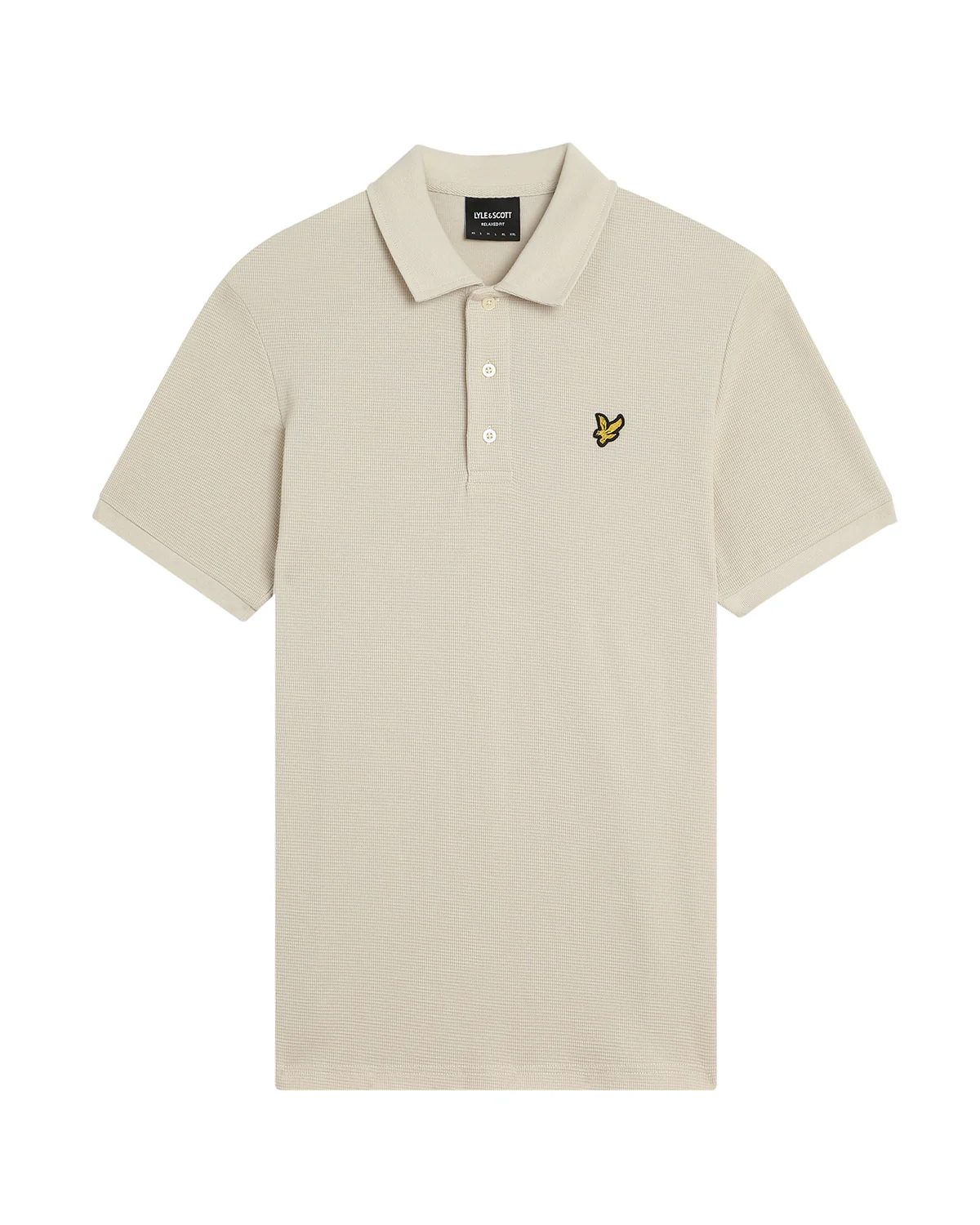 Polo's korte mouw beige Lyle & Scott