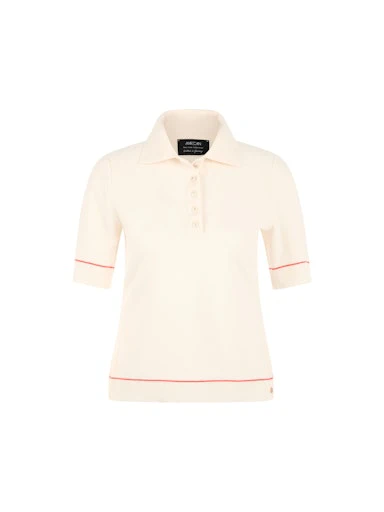 Polo's korte mouw beige Marc Cain