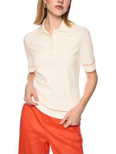 Polo's korte mouw beige Marc Cain - Image 6