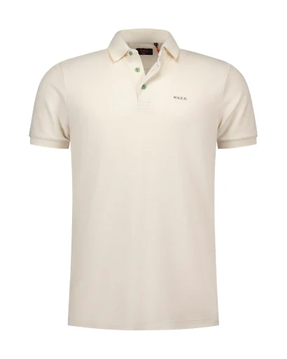 Polo's korte mouw beige NZA New Zealand Auckland