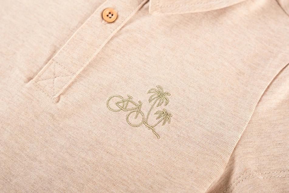 Polo's korte mouw beige Someone - Image 3