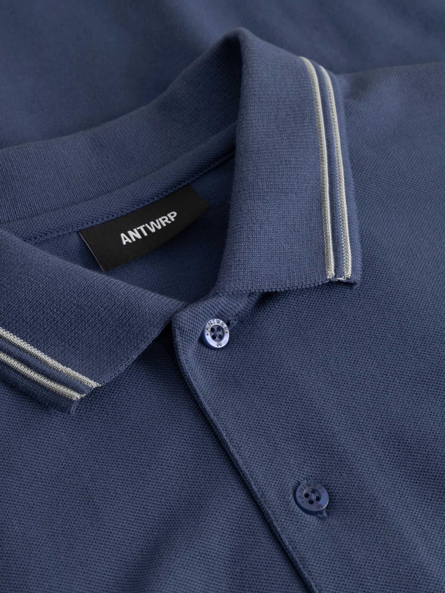 Polo's korte mouw blauw ANTWRP - Image 2