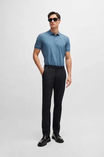 Polo's korte mouw blauw Boss Men Black - Image 2