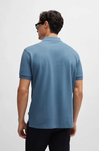 Polo's korte mouw blauw Boss Men Black - Image 4