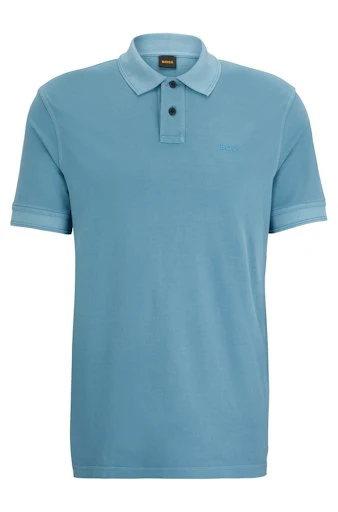 Polo's korte mouw blauw Boss Men Black
