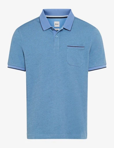 Polo's korte mouw blauw BRAX