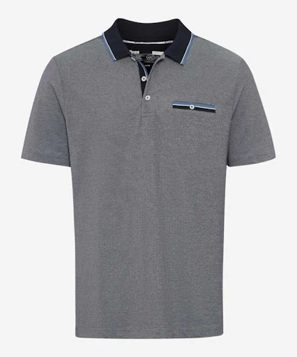 Polo's korte mouw blauw BRAX