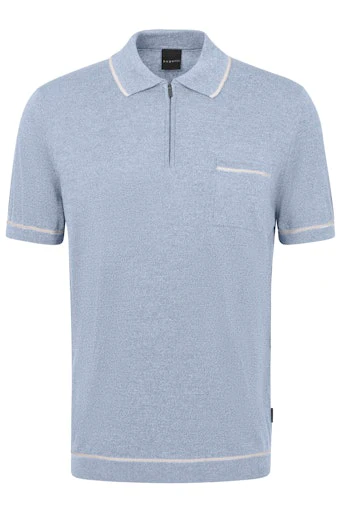 Polo's korte mouw blauw Bugatti