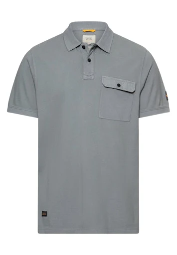 Polo's korte mouw blauw Camel active