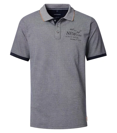 Polo's korte mouw blauw Casa Moda