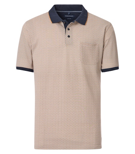 Polo's korte mouw blauw Casa Moda