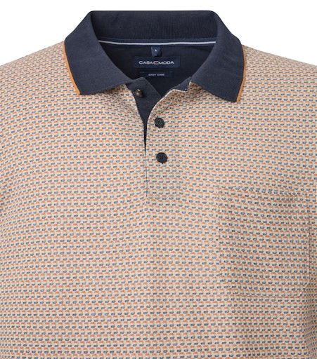 Polo's korte mouw blauw Casa Moda - Image 3