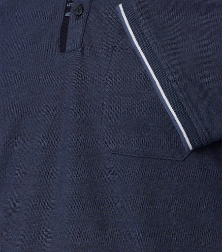 Polo's korte mouw blauw Casa Moda - Image 2