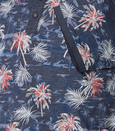 Polo's korte mouw blauw Casa Moda - Image 2