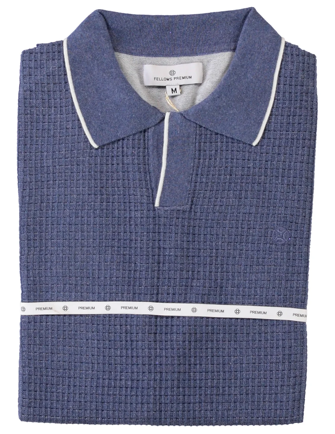 Polo's korte mouw blauw Fellows United