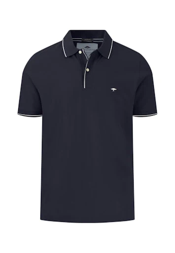 Polo's korte mouw blauw Fynch-Hatton