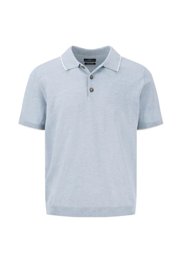 Polo's korte mouw blauw Fynch-Hatton