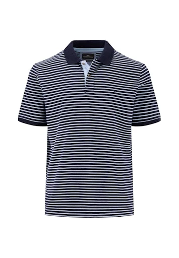 Polo's korte mouw blauw Fynch-Hatton