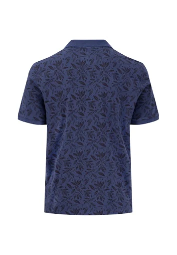 Polo's korte mouw blauw Fynch-Hatton - Image 2