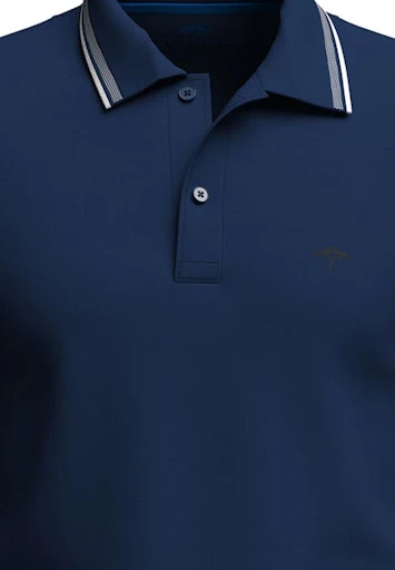Polo's korte mouw blauw Fynch-Hatton