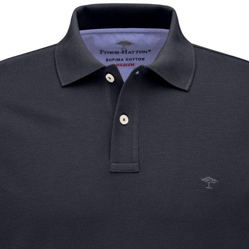 Polo's korte mouw blauw Fynch-Hatton - Image 3