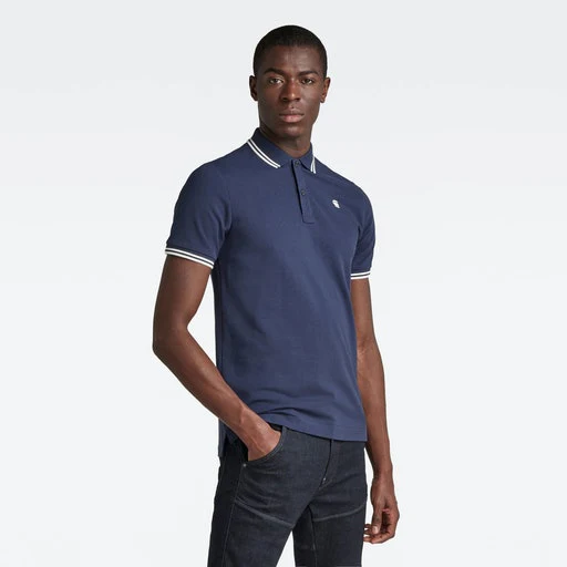 Polo's korte mouw blauw G-Star Raw - Image 2