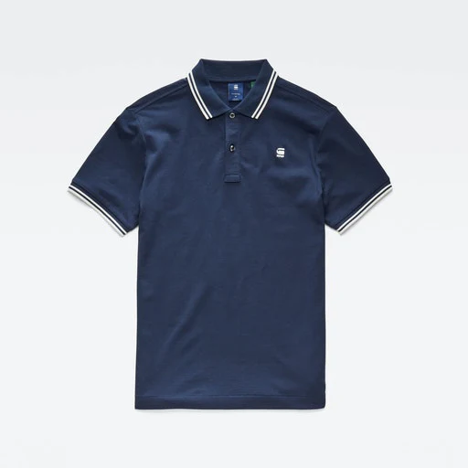 Polo's korte mouw blauw G-Star Raw - Image 4
