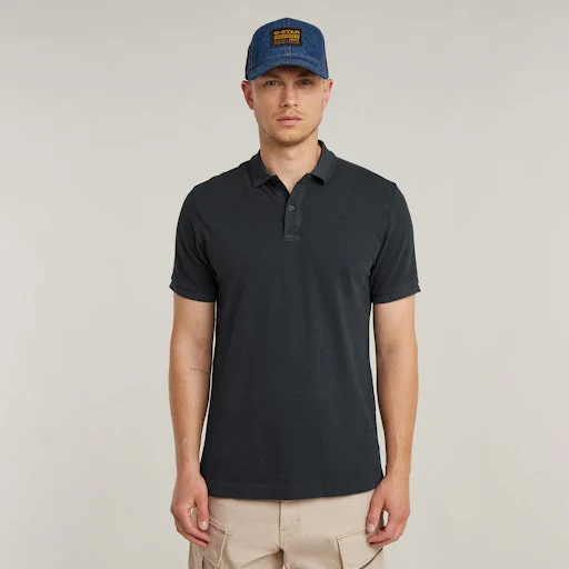Polo's korte mouw blauw G-Star Raw