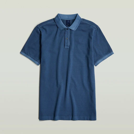 Polo's korte mouw blauw G-Star Raw - Image 4