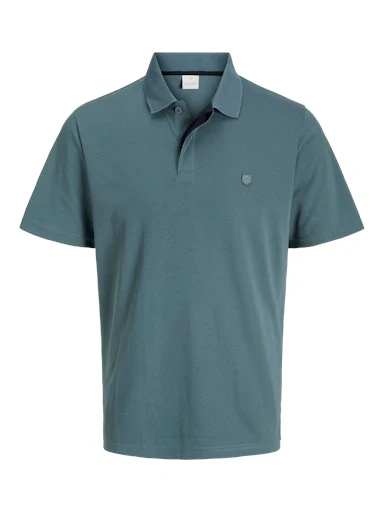 Polo's korte mouw blauw JACK & JONES