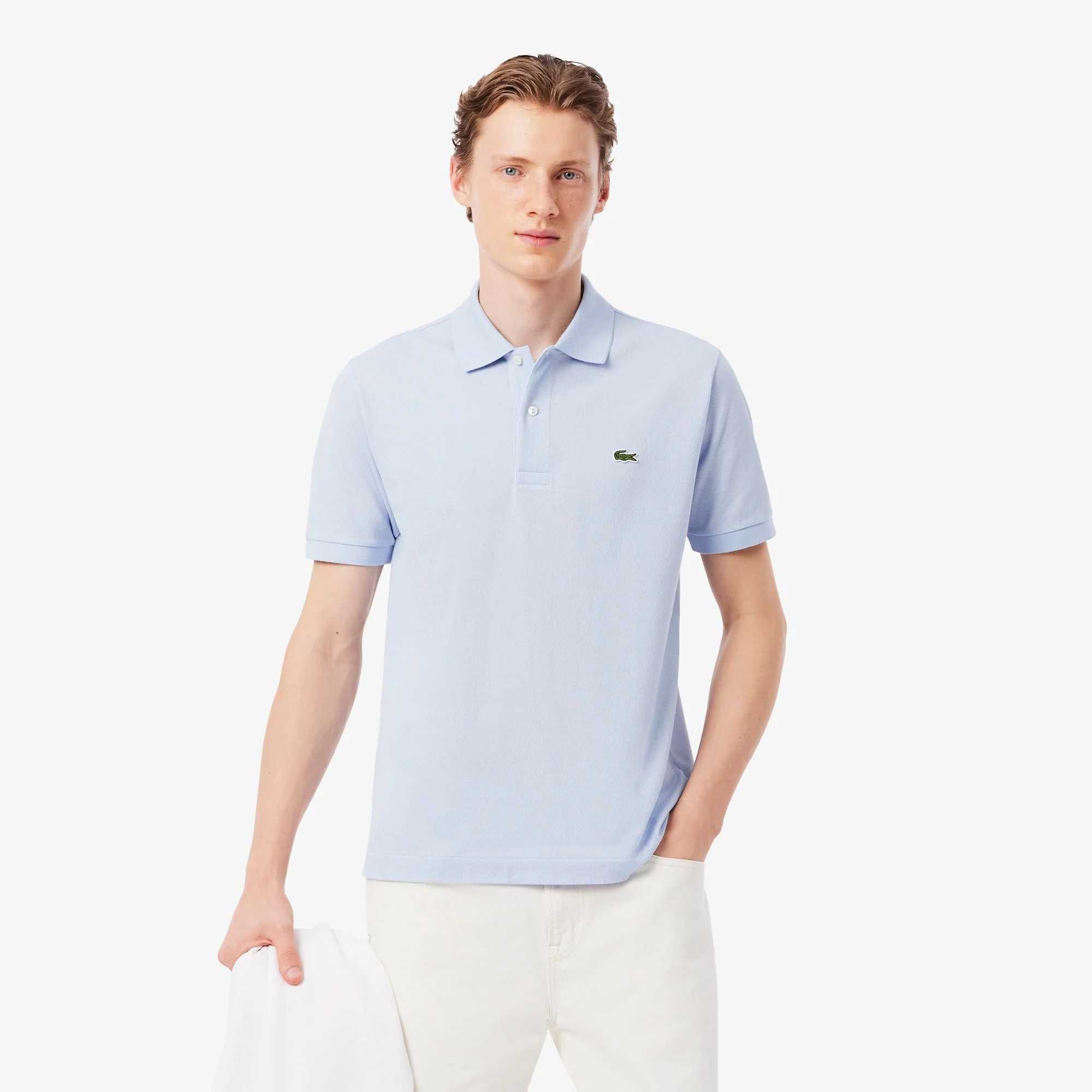 Polo's korte mouw blauw Lacoste