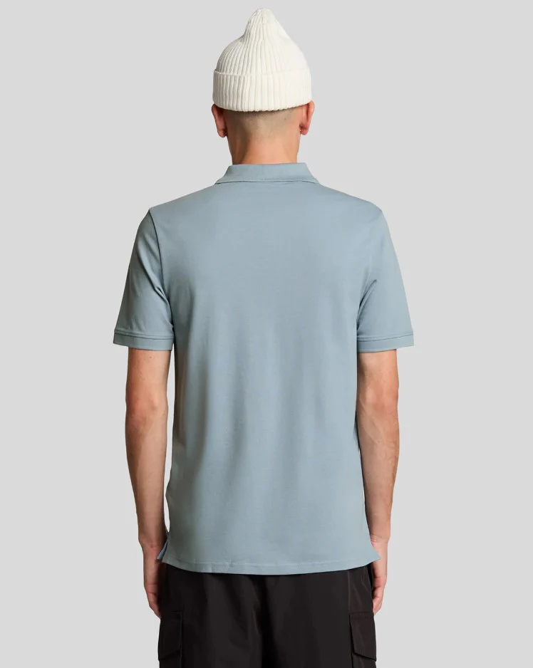 Polo's korte mouw blauw Lyle & Scott - Image 3