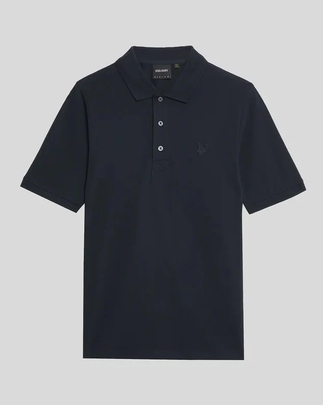 Polo's korte mouw blauw Lyle & Scott - Image 3