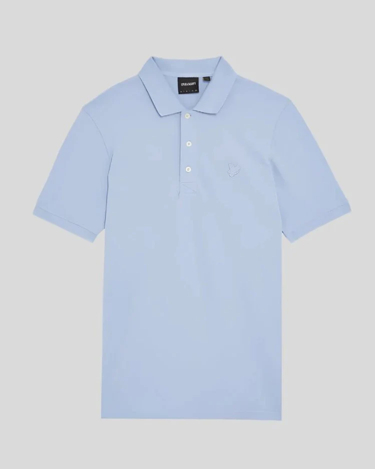 Polo's korte mouw blauw Lyle & Scott - Image 2