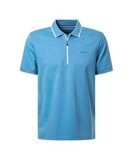 Polo's korte mouw blauw Pierre Cardin