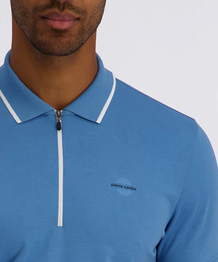 Polo's korte mouw blauw Pierre Cardin - Image 4