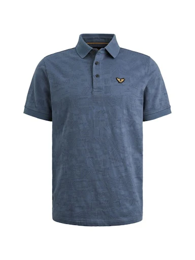 Polo's korte mouw blauw PME