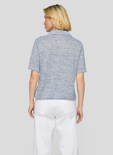 Polo's korte mouw blauw Rabe - Image 4