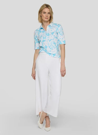 Polo's korte mouw blauw Rabe