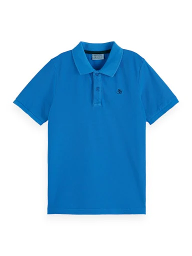 Polo's korte mouw blauw Scotch & Soda
