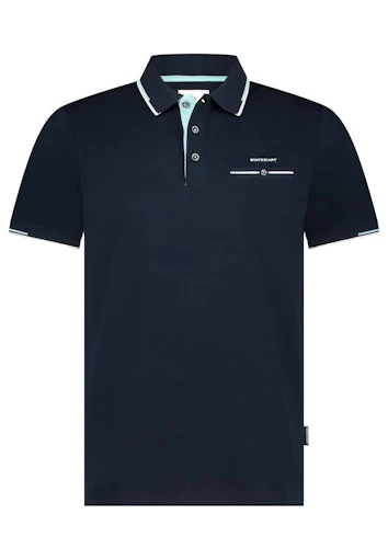 Polo's korte mouw navy State of Art