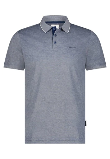Polo's korte mouw blauw State of Art