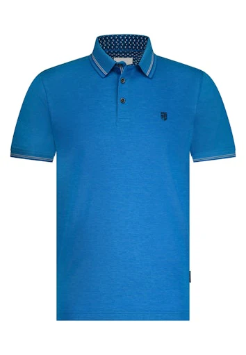 Polo's korte mouw blauw State of Art