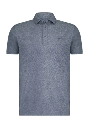 Polo's korte mouw blauw State of Art