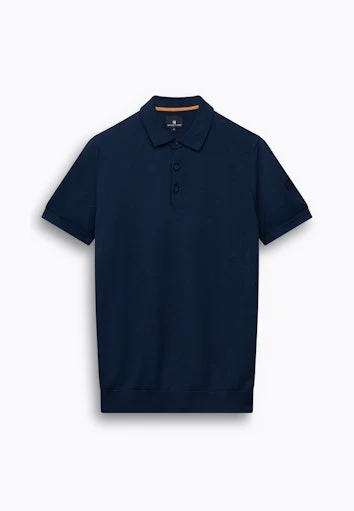 Polo's korte mouw blauw State of Art