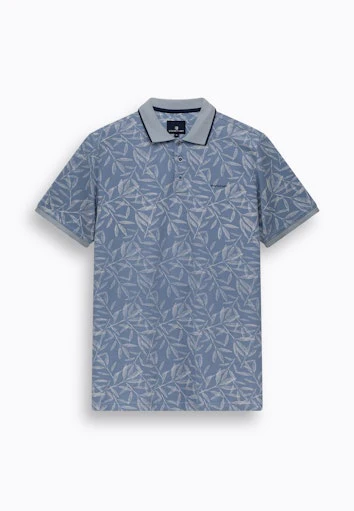 Polo's korte mouw blauw State of Art