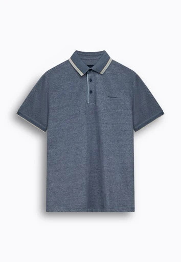 Polo's korte mouw blauw State of Art
