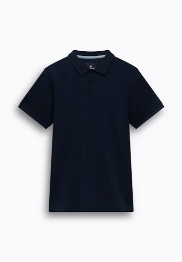 Polo's korte mouw blauw State of Art