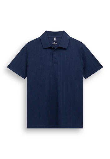Polo's korte mouw blauw State of Art